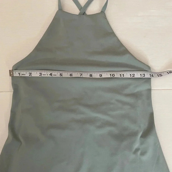 3 FOR $15 MWL Madewell Flex Fitness Dress Green Size XS - Picture 3 of 5